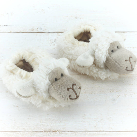 Sheep Soft Plush Baby Slippers, Great Gift for babies