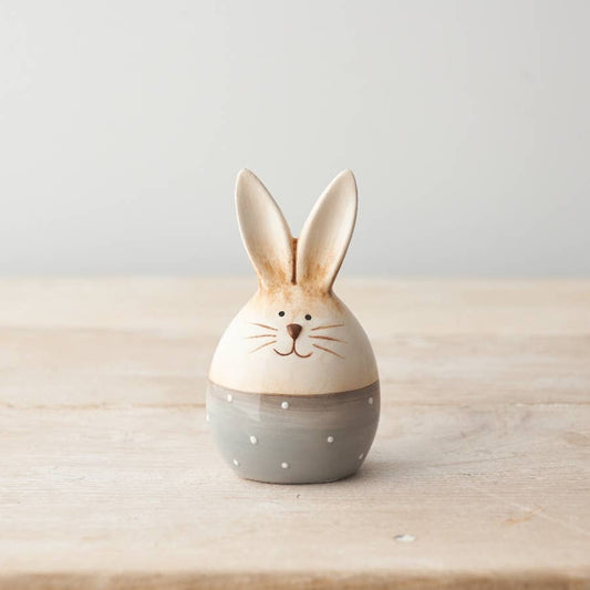 Bunny Egg Ornament, 11cm